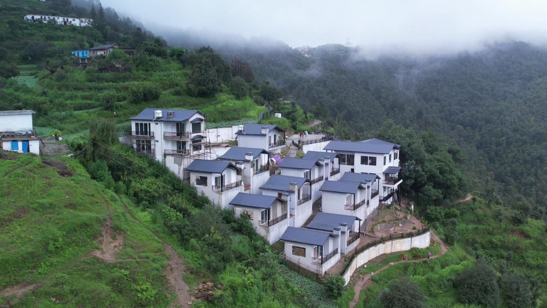 Rega Manivedya The Jungle Trail Resort Mukteshwar Εξωτερικό φωτογραφία